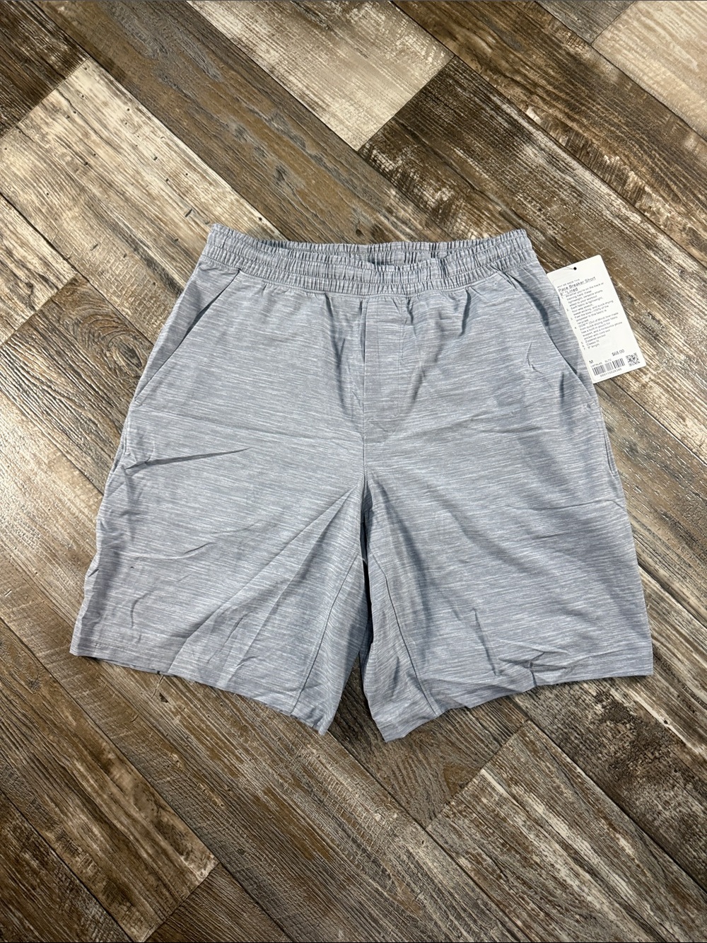 Lululemon Men's Light Gray Performance Knit Shorts
